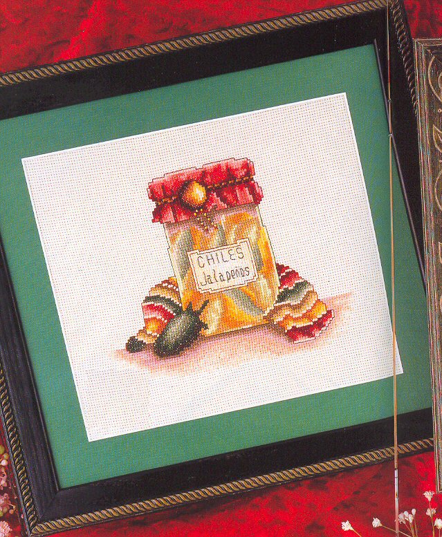 Schema punto croce Chiles 01