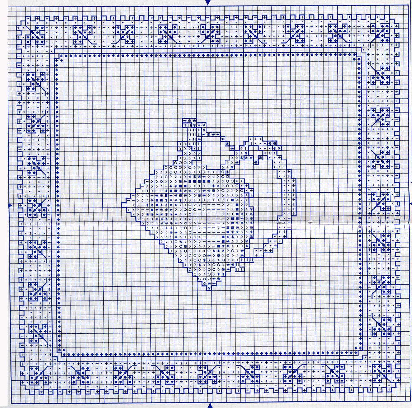 Schema punto croce Presine Caffe 02