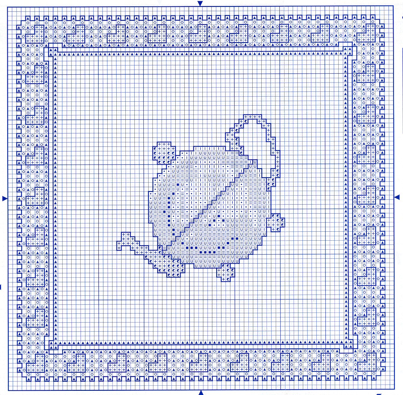 Schema punto croce Presine Caffe 06