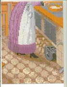 Schema punto croce Cucina Imperiale 08