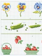 Schema punto croce Fruit And Vegetables 02