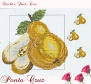 Schema punto croce Pere Gialle