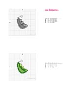 Schema punto croce Piselli