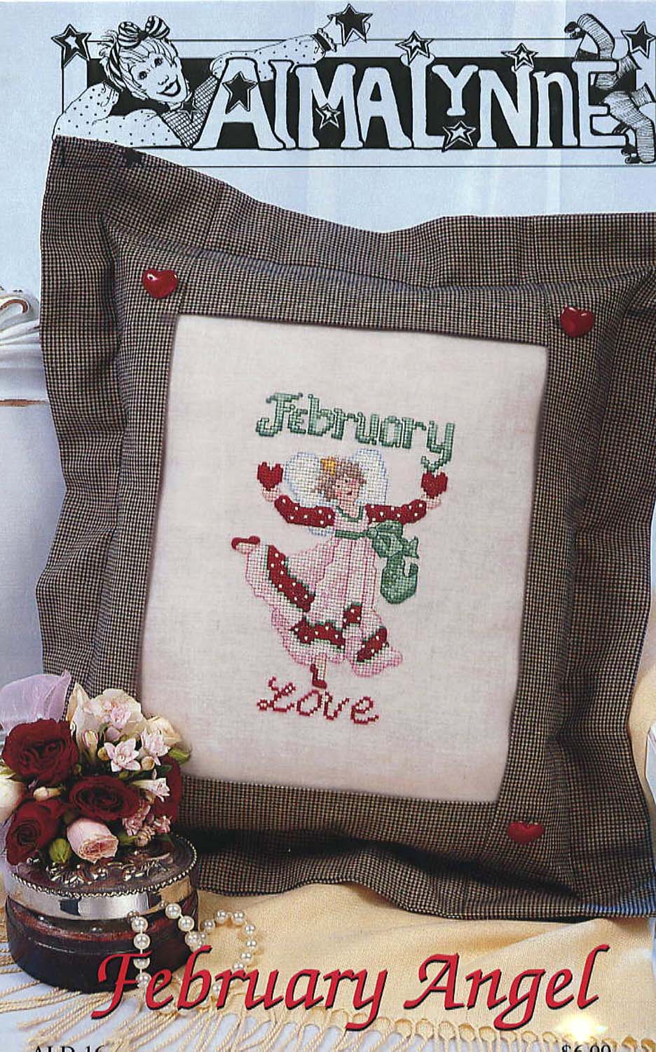 Schema punto croce Angelo Febbraio 01