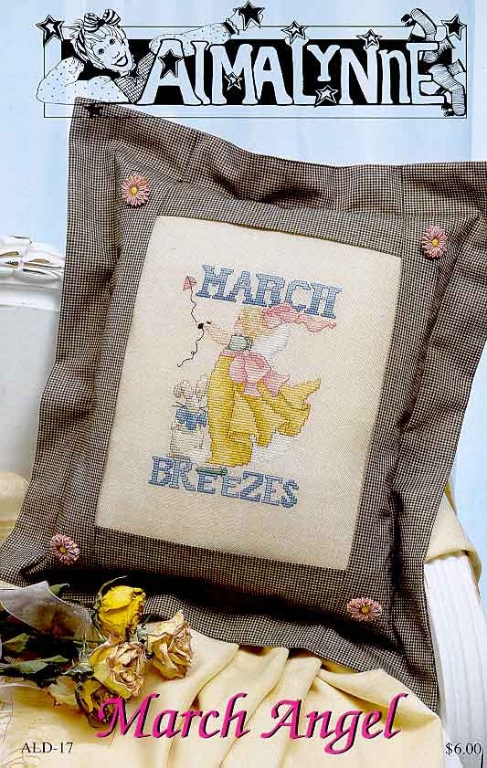 Schema punto croce Angelo Marzo 01