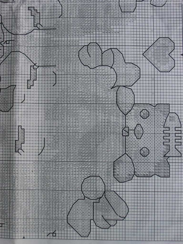 Schema punto croce Bimbi Giapponesi 05