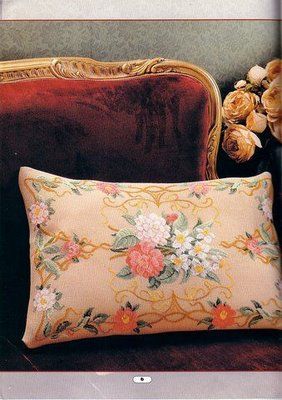 Schema punto croce Camelie 02