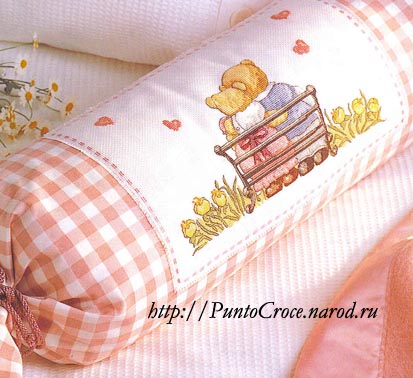 Schema punto croce Caramella Con Orsi 01