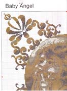 Schema punto croce Baby Angel 05