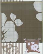 Schema punto croce Bianco E Nero 03