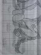 Schema punto croce Bimbi Giapponesi 09