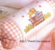 Schema punto croce Caramella Con Orsi 01