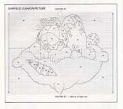 Schema punto croce Cuscino Garfield 02