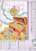 Schema punto croce Cuscino Per Bimbi 03