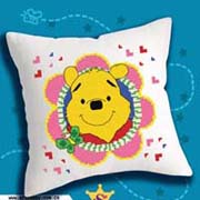 Schema punto croce Cuscino Winnie 01