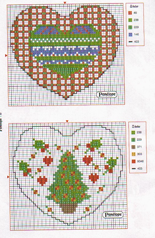 Schema punto croce Decorazione 11c