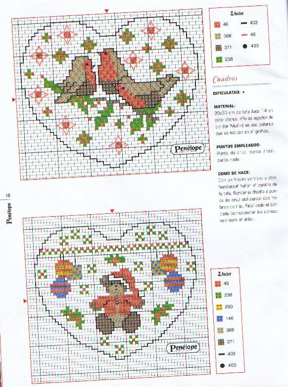 Schema punto croce Decorazione 11d