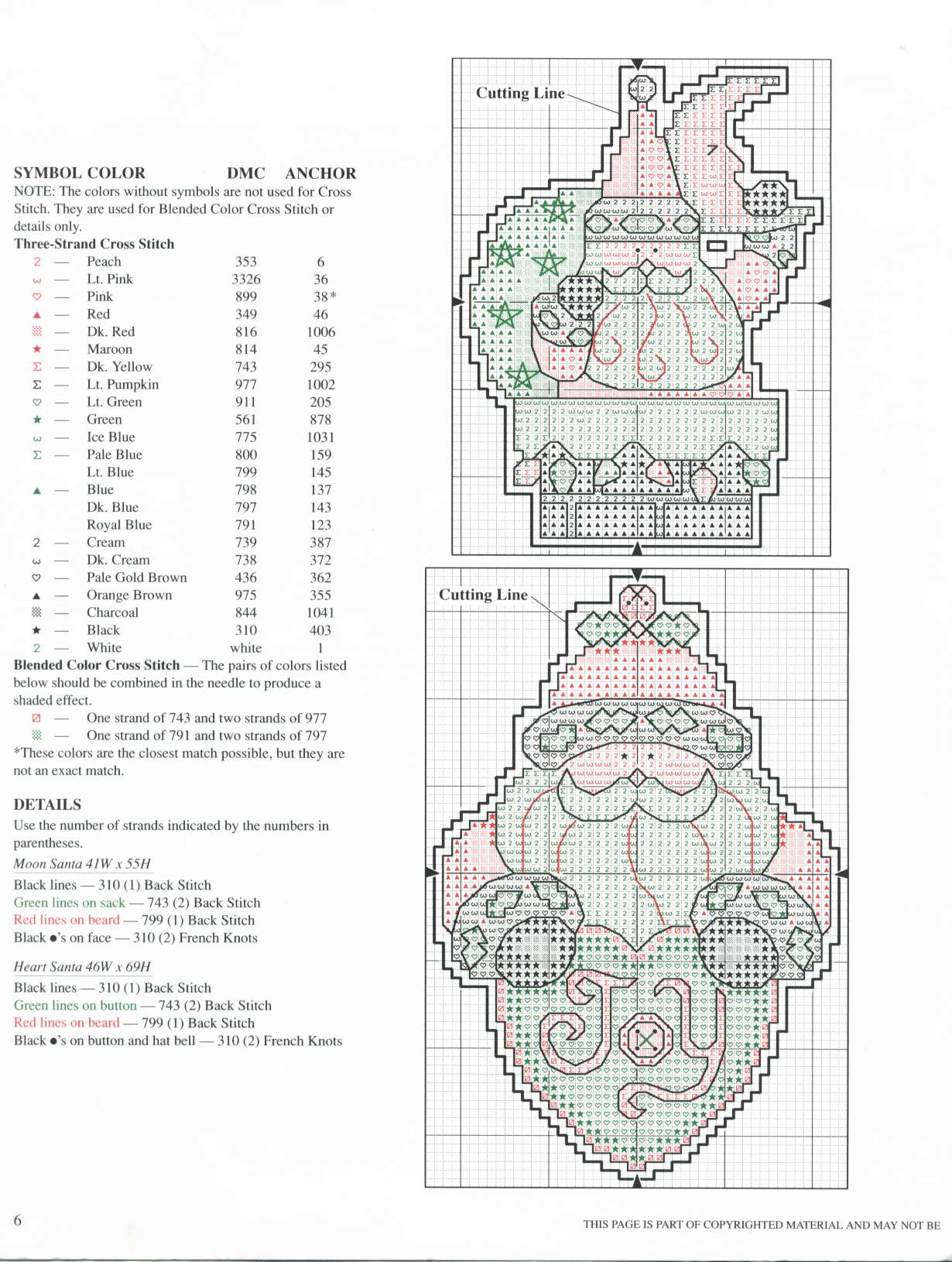 Schema punto croce Decorazione 3f