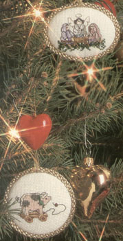 Schema punto croce Decorazione 5a