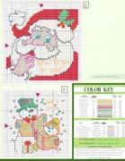 Schema punto croce Decorazione 10b