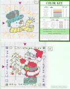 Schema punto croce Decorazione 10e