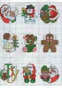 Schema punto croce Decorazione 13c