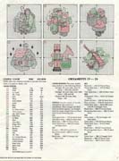 Schema punto croce Decorazione 2g