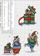 Schema punto croce Decorazione 4b