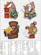 Schema punto croce Decorazione 4c