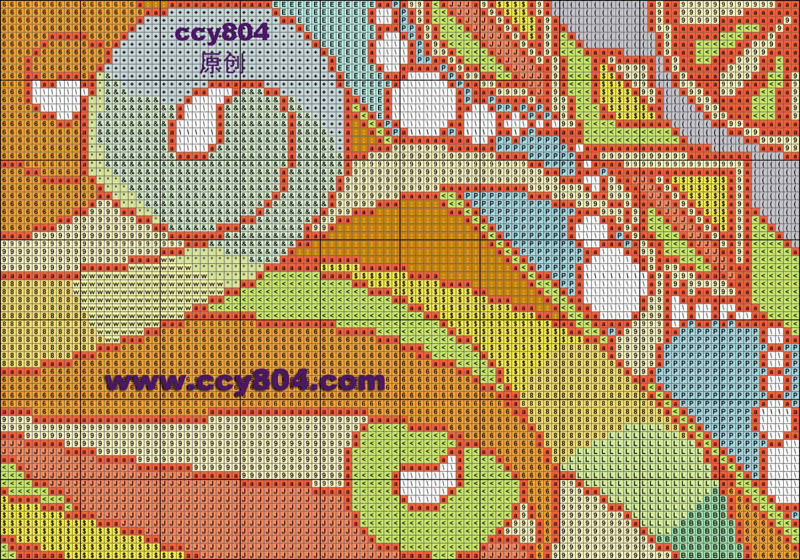 Schema punto croce Art-Sweet-Smile2