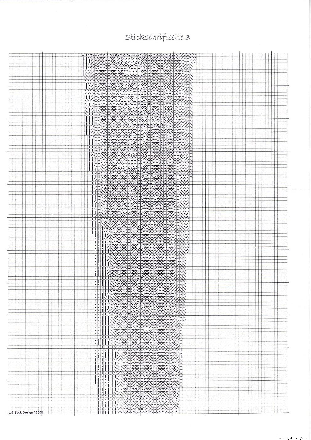 Schema punto croce Avantgarde3