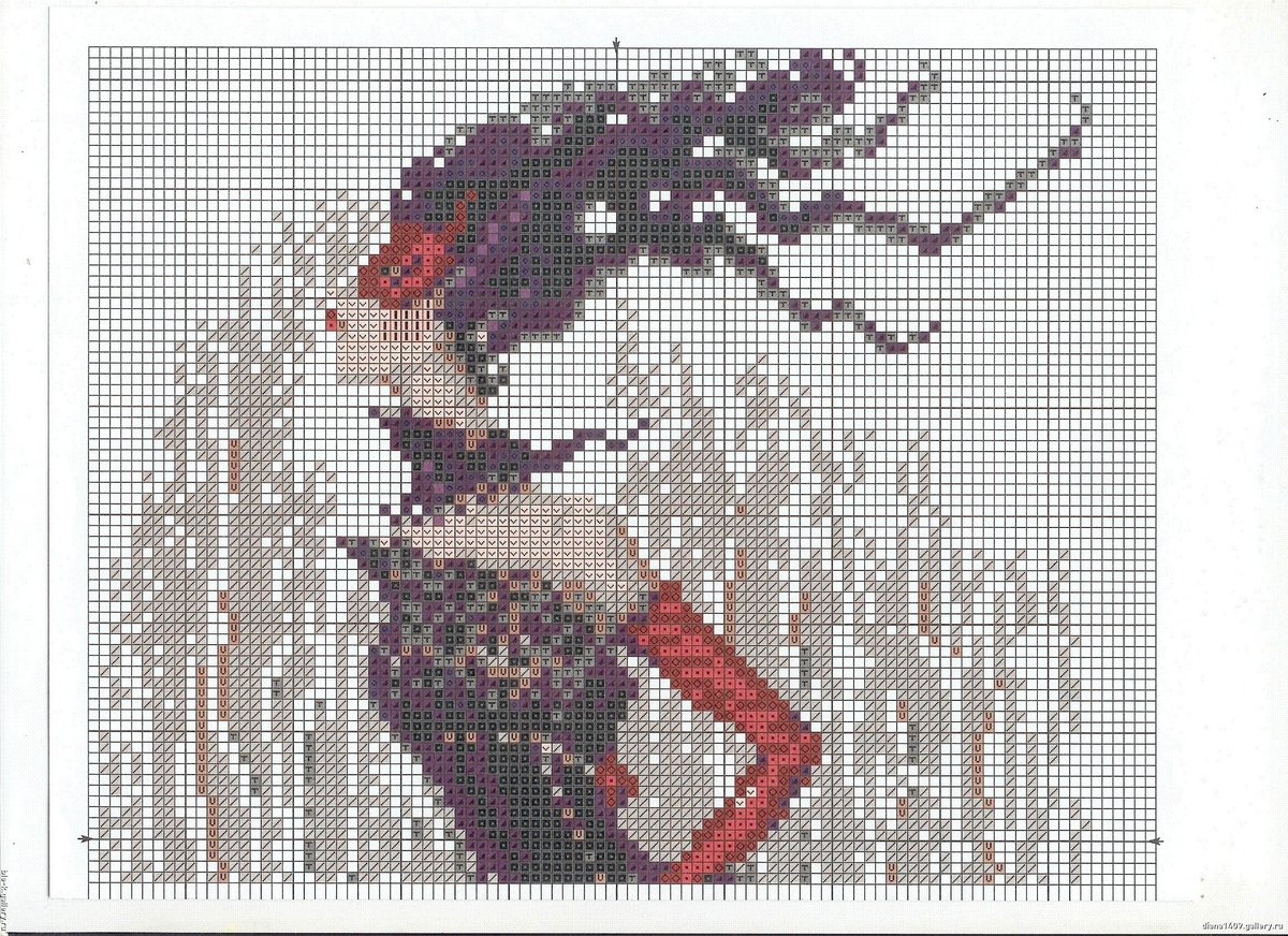 Schema punto croce Black-Masquarade 2