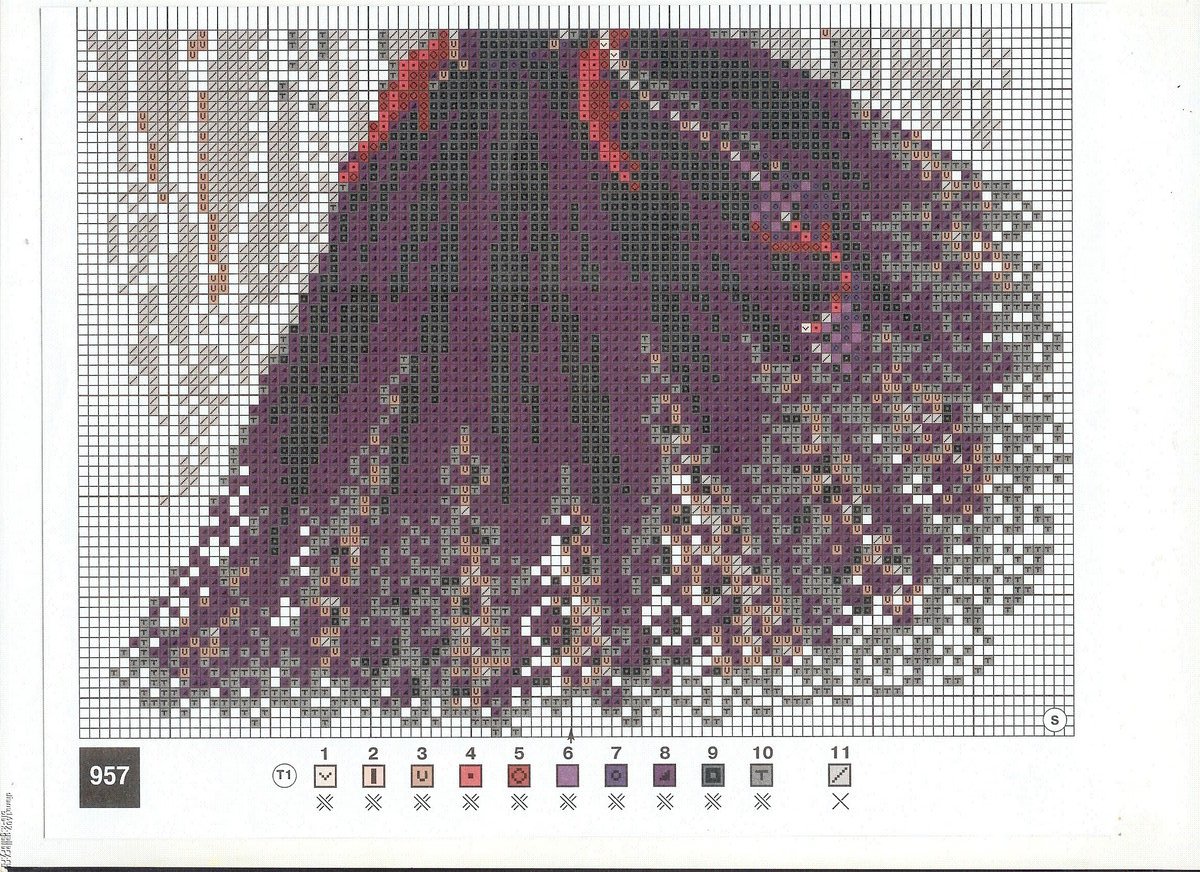 Schema punto croce Black-Masquarade 3