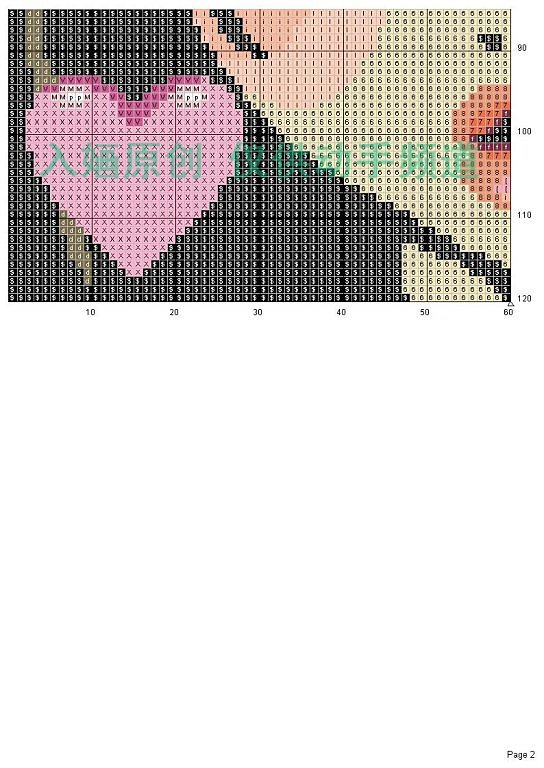 Schema punto croce Ragazzina 2