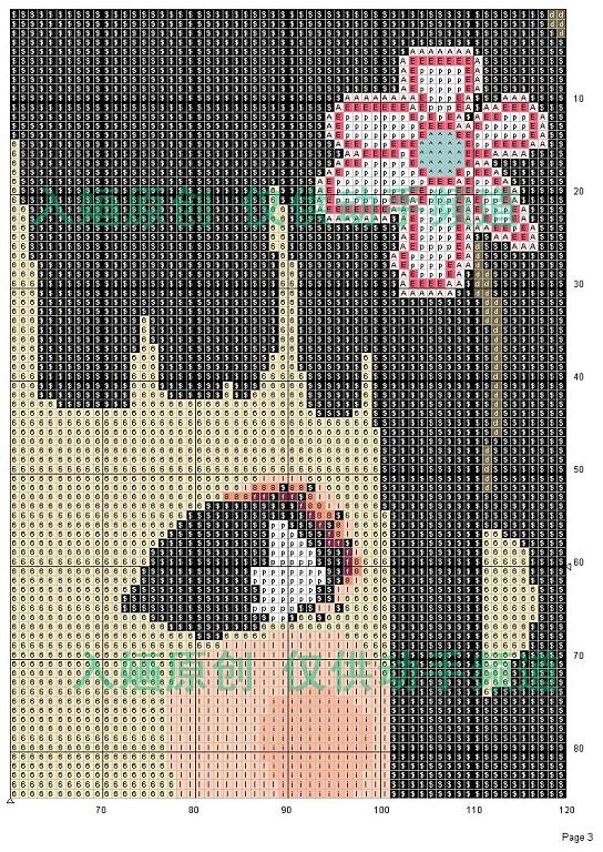 Schema punto croce Ragazzina 3