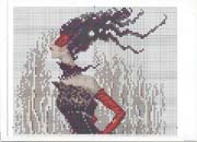 Schema punto croce Black-Masquarade 2