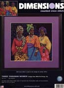 Schema punto croce TRES MUJERES 1