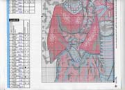 Schema punto croce TRES MUJERES 5