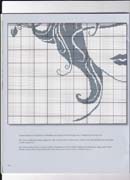 Schema punto croce Viso Monocromato 5