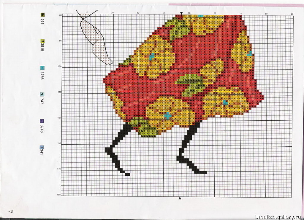 Schema punto croce Spagnila 2
