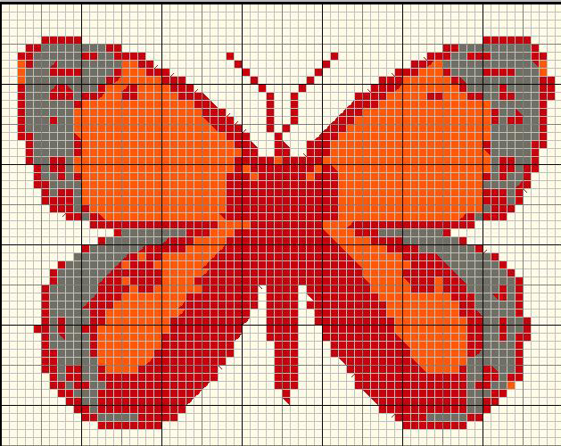 Schema punto croce 14