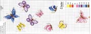 Schema punto croce Farfalle 2