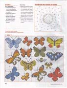 Schema punto croce Farfalle 7