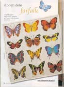 Schema punto croce Farfalle 8a