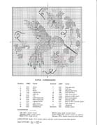 Schema punto croce Quadro Farfalle Fiori J