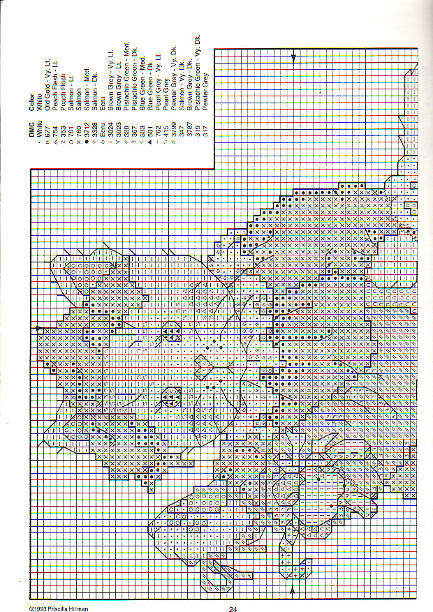 Schema punto croce Feste Con Gatti 1g