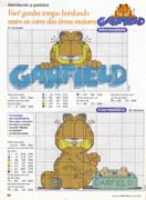 Schema punto croce Garfield 02