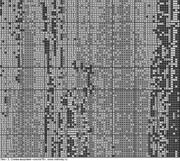 Schema punto croce Gattini Albero 1d