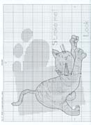 Schema punto croce Gattino Grigio2