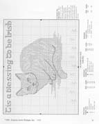 Schema punto croce Gatto 2
